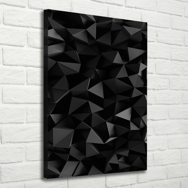 Impresión en lienzo vertical Abstracción 3D