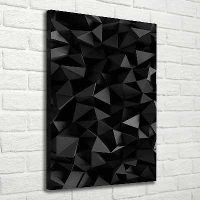 Impresión en lienzo vertical Abstracción 3D