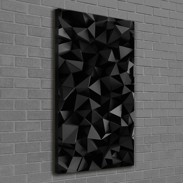 Impresión en lienzo vertical Abstracción 3D