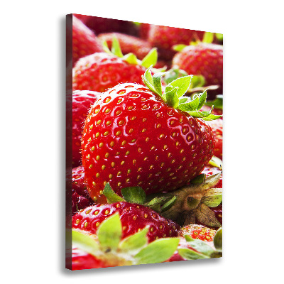 Cuadro moderno en lienzo resistente uv vertical fresas