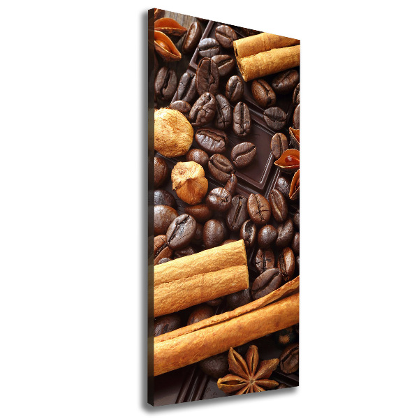 Fotografía en lienzo vertical Chocolate oscuro