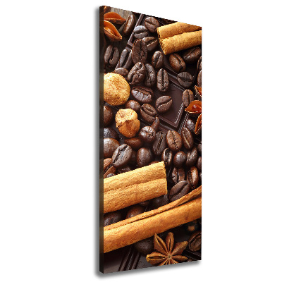 Fotografía en lienzo vertical Chocolate oscuro