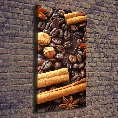 Fotografía en lienzo vertical Chocolate oscuro