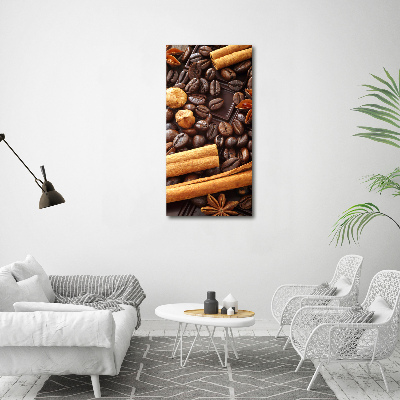 Fotografía en lienzo vertical Chocolate oscuro