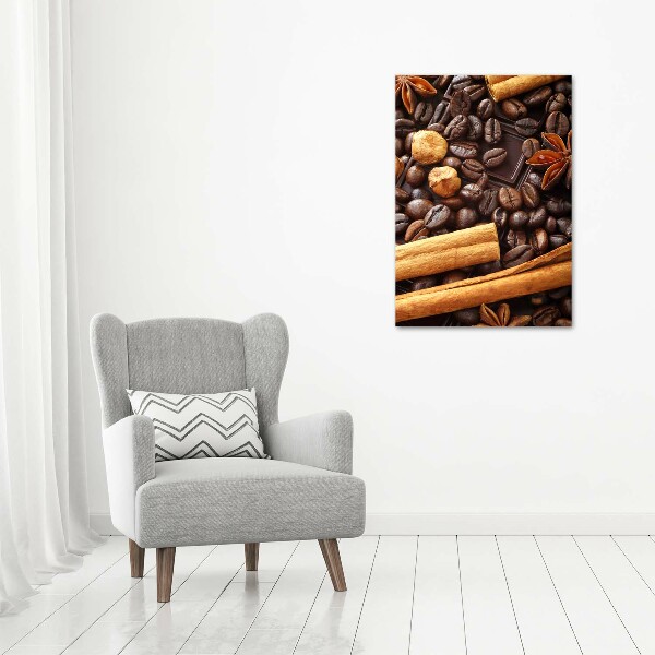 Fotografía en lienzo vertical Chocolate oscuro