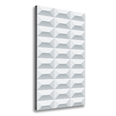 Cuadro moderno en lienzo resistente uv vertical Fondo geométrico