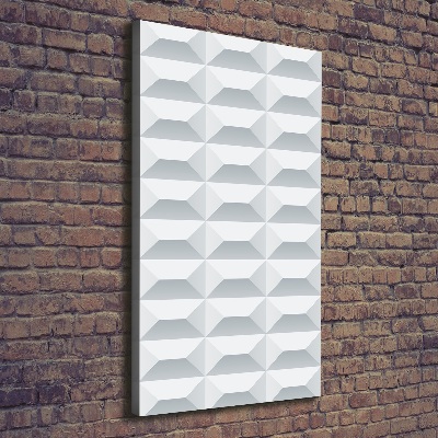 Cuadro moderno en lienzo resistente uv vertical Fondo geométrico