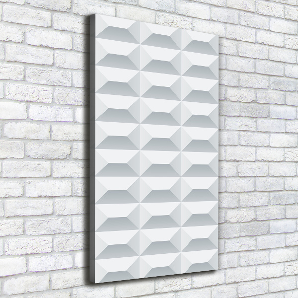 Cuadro moderno en lienzo resistente uv vertical Fondo geométrico