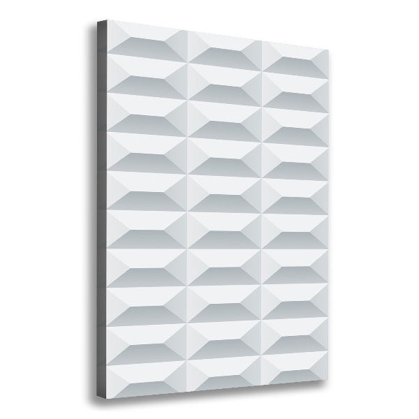 Cuadro moderno en lienzo resistente uv vertical Fondo geométrico