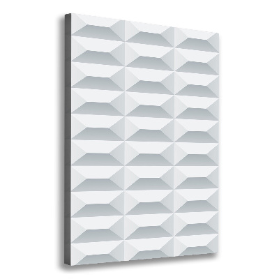 Cuadro moderno en lienzo resistente uv vertical Fondo geométrico
