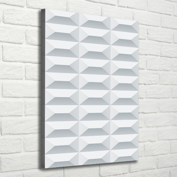 Cuadro moderno en lienzo resistente uv vertical Fondo geométrico