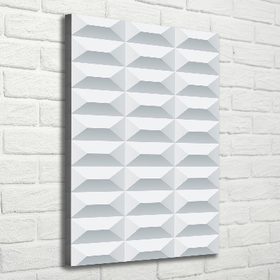 Cuadro moderno en lienzo resistente uv vertical Fondo geométrico