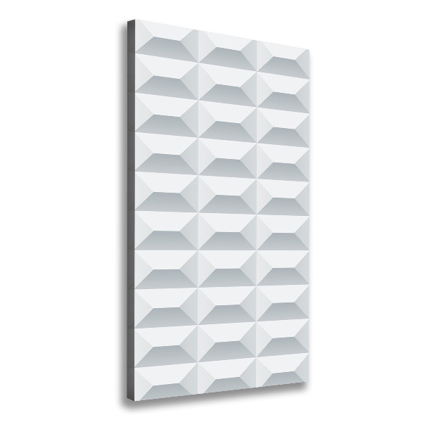 Cuadro moderno en lienzo resistente uv vertical Fondo geométrico