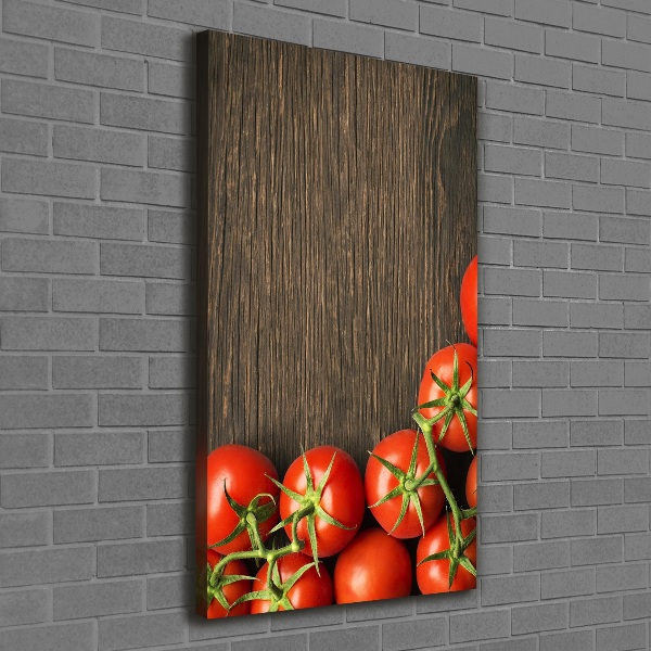 Impresión en lienzo vertical Tomates