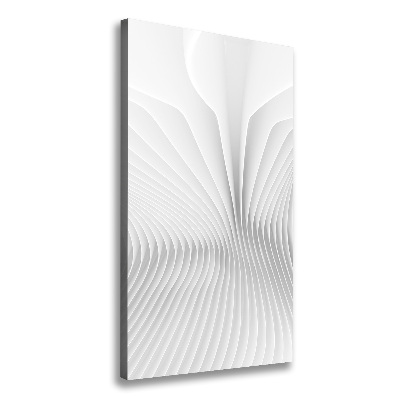 Cuadro moderno en lienzo resistente uv vertical Líneas abstractas