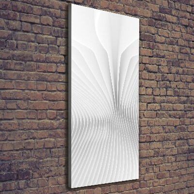 Cuadro moderno en lienzo resistente uv vertical Líneas abstractas