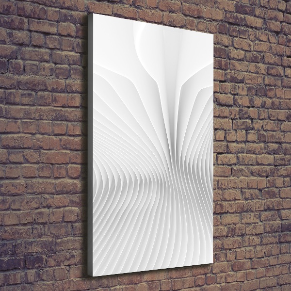 Cuadro moderno en lienzo resistente uv vertical Líneas abstractas