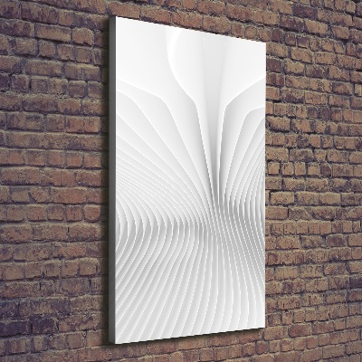 Cuadro moderno en lienzo resistente uv vertical Líneas abstractas