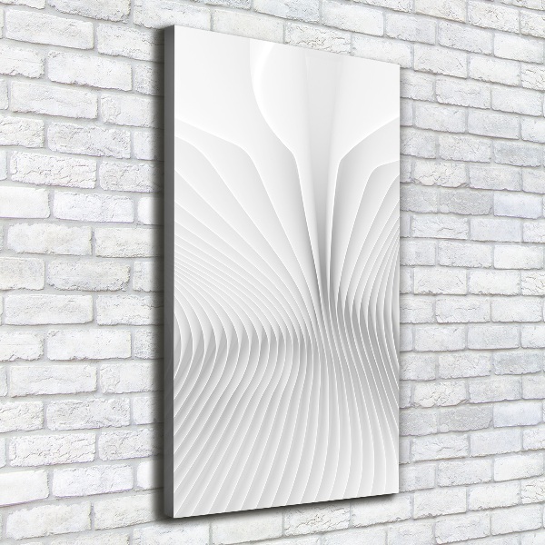 Cuadro moderno en lienzo resistente uv vertical Líneas abstractas