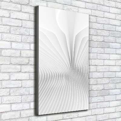 Cuadro moderno en lienzo resistente uv vertical Líneas abstractas