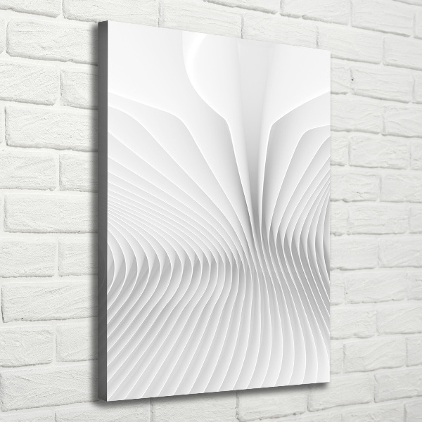 Cuadro moderno en lienzo resistente uv vertical Líneas abstractas