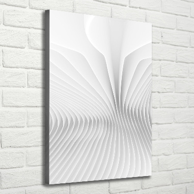 Cuadro moderno en lienzo resistente uv vertical Líneas abstractas
