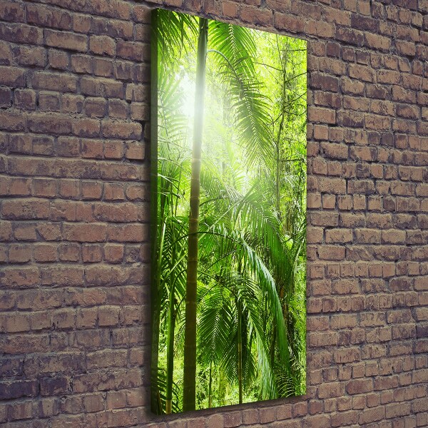 Impresión en lienzo vertical Selva tropical