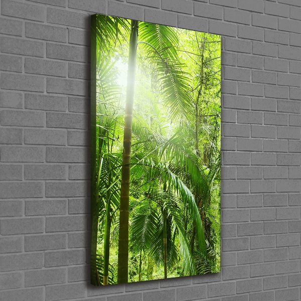 Impresión en lienzo vertical Selva tropical