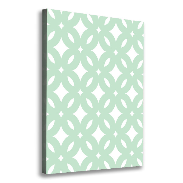 Fotografía en lienzo vertical Fondo geométrico