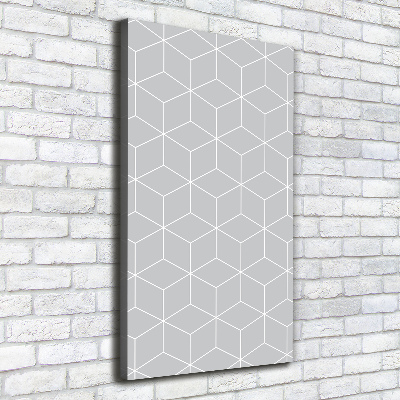 Foto obraz na płótnie pionowy Geometryczne tło