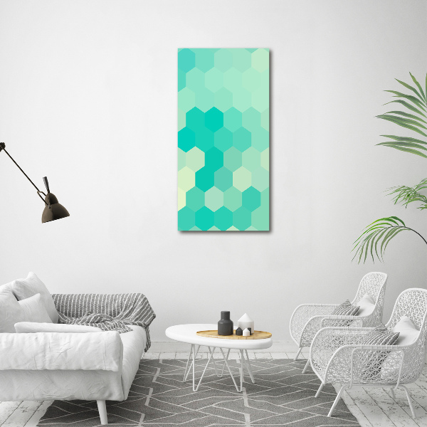 Foto obraz na płótnie pionowy Geometryczne tło