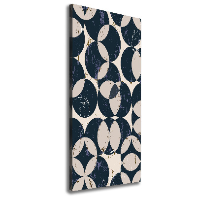 Impresión en lienzo vertical Fondo geométrico