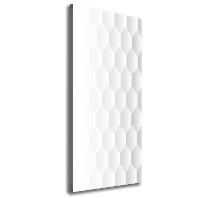 Cuadro canvas decorativo para salón vertical Fondo geométrico