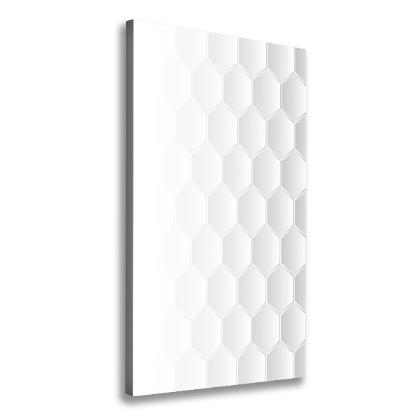 Cuadro canvas decorativo para salón vertical Fondo geométrico