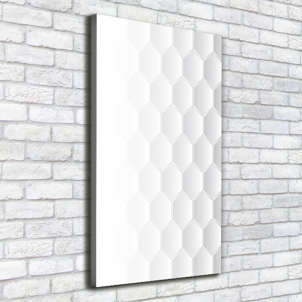 Cuadro canvas decorativo para salón vertical Fondo geométrico