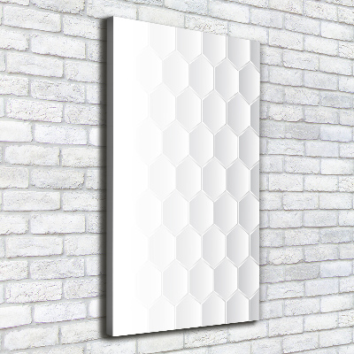 Cuadro canvas decorativo para salón vertical Fondo geométrico