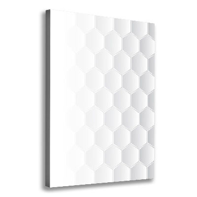 Cuadro canvas decorativo para salón vertical Fondo geométrico