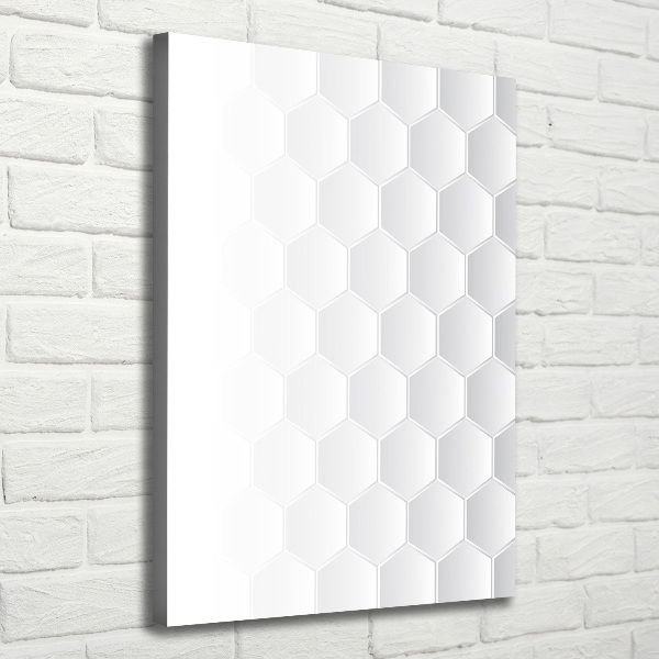 Cuadro canvas decorativo para salón vertical Fondo geométrico