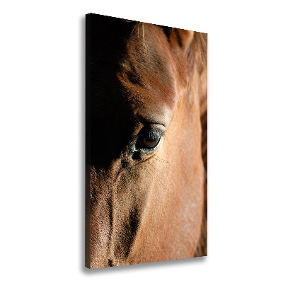 Cuadro moderno en lienzo resistente uv vertical Caballo