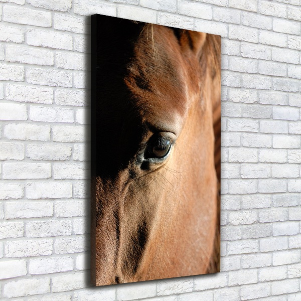 Cuadro moderno en lienzo resistente uv vertical Caballo