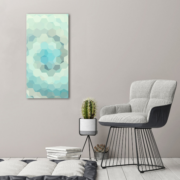 Cuadro canvas decorativo para salón vertical Fondo abstracto