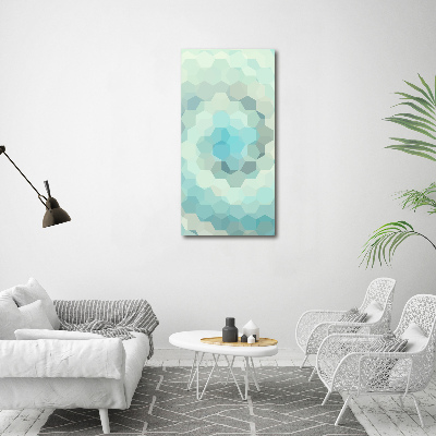 Cuadro canvas decorativo para salón vertical Fondo abstracto