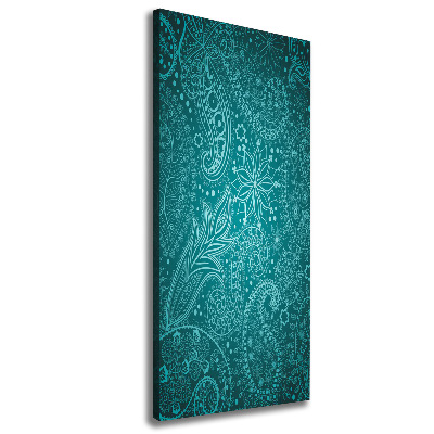 Cuadro moderno en lienzo resistente uv vertical Adornos