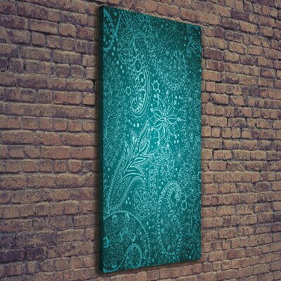 Cuadro moderno en lienzo resistente uv vertical Adornos