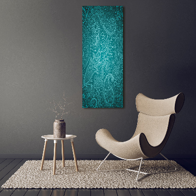 Cuadro moderno en lienzo resistente uv vertical Adornos