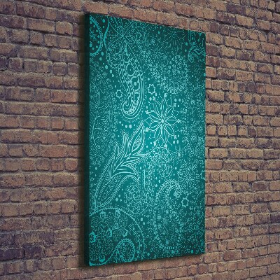 Cuadro moderno en lienzo resistente uv vertical Adornos