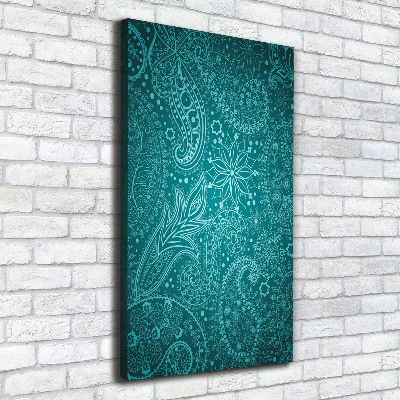 Cuadro moderno en lienzo resistente uv vertical Adornos