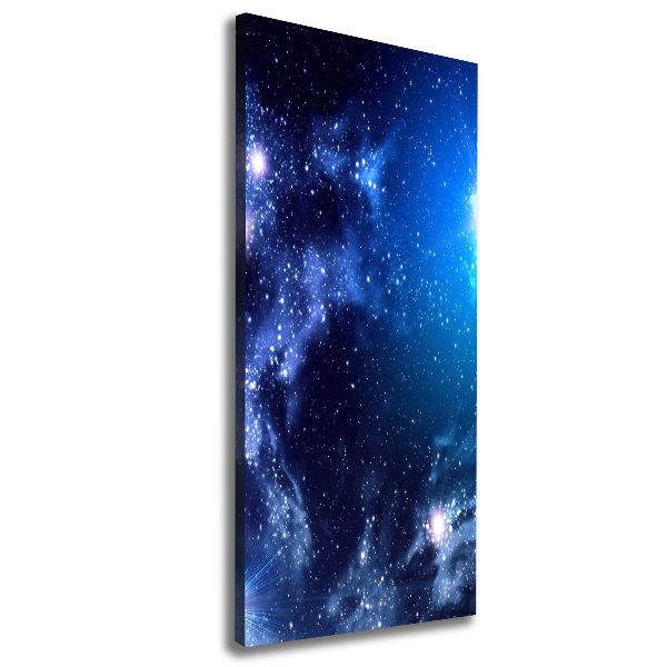 Cuadro moderno en lienzo resistente uv vertical Nebulosa