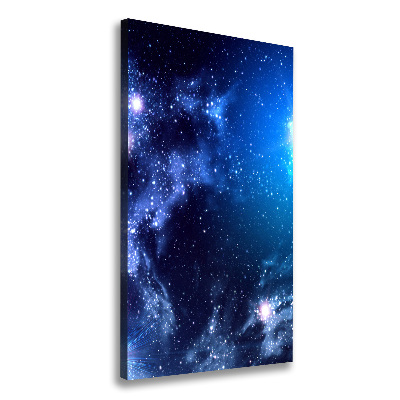 Cuadro moderno en lienzo resistente uv vertical Nebulosa