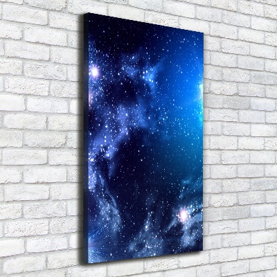 Cuadro moderno en lienzo resistente uv vertical Nebulosa